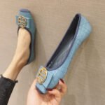 spring bean shoes pregnant women's one-step low-mouth driving shoes all-match for all seasons - Image 4