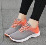 Women's new breathable sports shoes, lightweight and comfortable single shoes, fly woven shallow shoe - Image 5