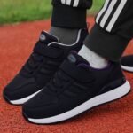 new middle-aged and elderly sports shoes soft sole casual couple style dad's shoes walking shoes