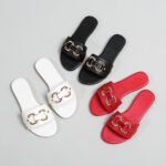New Spring and Summer Women's Flat Low-Heeled Sandals Are Lightweight and Non-Slip - Image 3
