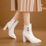 35 Size white colour boot