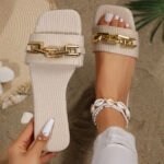 40 SIZE head flat slippers women’s