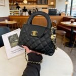 Chanel-Style Light Luxury Handbag, High-End Fashion Chain Bag, Quilted Versatile Trendy Shoulder Crossbody Bag