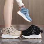 38-39 size Korean style new chunky sneakers for women, student sports Shoes - Image 2